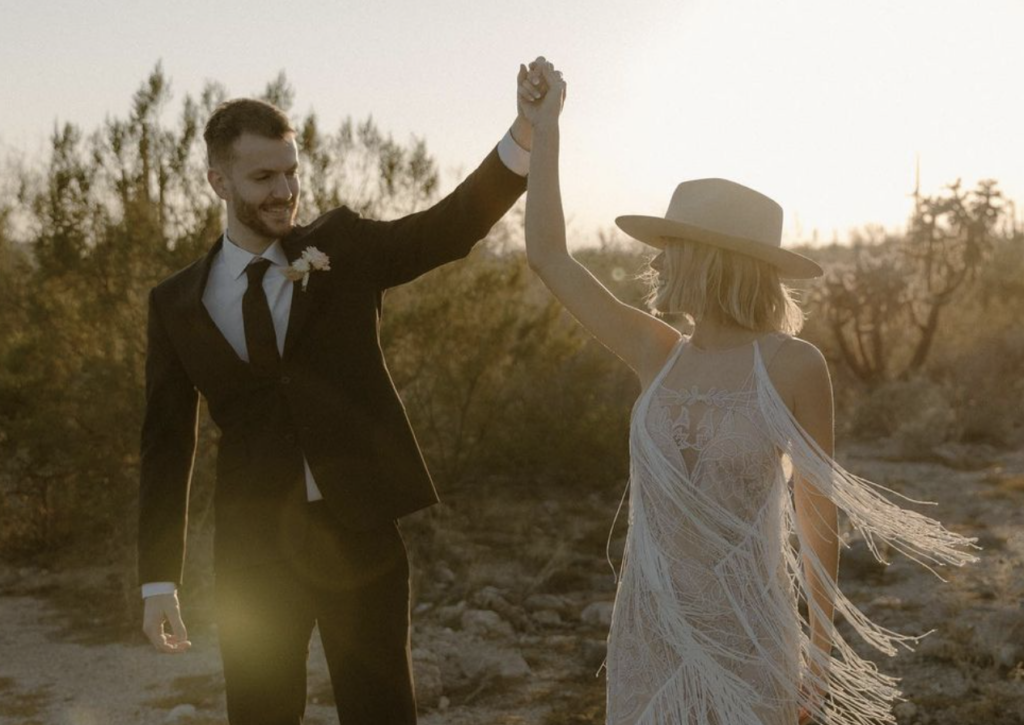 Arizona Desert Elopement Wedding